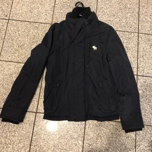 Abercrombie and Fitch medium winter jacket navy